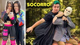 O HOMEM DO SACO PEGOU WIIZINHO ! - Maloucos