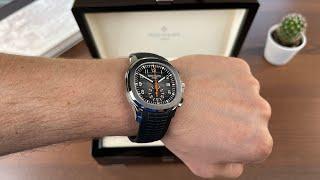 Patek Philippe Aquanaut Chronograph 5968A- Unboxing