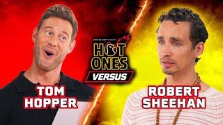 The Umbrella Academy's Tom Hopper vs. Robert Sheehan | Hot Ones Versus