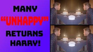 PRINCE HARRY MANY “UNHAPPY” RETURNS  TEARS-TANTRUMS & CAKE LATEST #meghan #princeharry #meghanmarkle