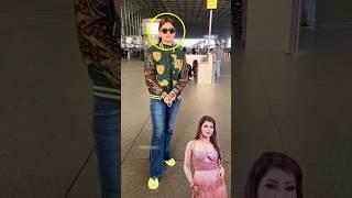 Urvashi Rautela spotted at mumbai airport #shortvideo #short