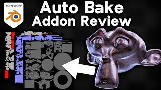 Auto Bake - Blender Addon Review (Updated Video Link in Description)