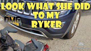 Can Am Ryker in a accident on NYC highway listen to her reason why