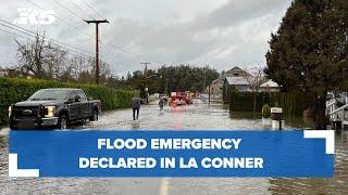 Flood emergency declared in La Conner