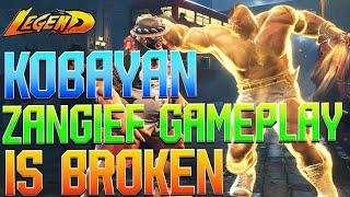 Street Fighter 6  Kobayan Zangief Broken Gameplay Destroyed PRo Players!