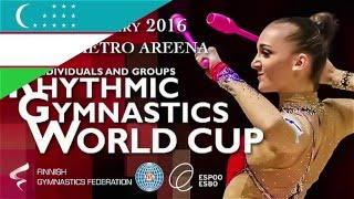 Anastasiya SERDYUKOVA Qualify Hoop Rhythmic Gymnastics World Cup 2016 Espoo