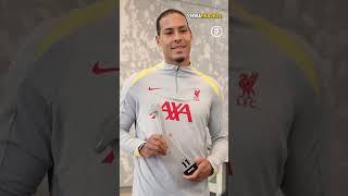  VIRGIL VAN DIJK RECEIVES FIFPRO MEN'S WORLD 11 TROPHY   #lfc #Liveprool #Virgil