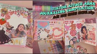 ASMR :: tiktok asmr journaling compilation : 숏다꾸 모음집 : 키치 하이틴 다이어리 꾸미기 그리고 댓글 모음집