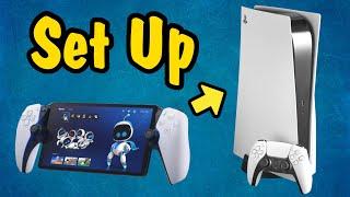 How to Set Up a PlayStation Portal (First Time Connection Process | Hook Up and Play PS5 From Far)