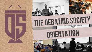 Debating Society Orientation 2022