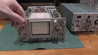 Tektronix 465B Restoration Part 1 Power Supply and Tube