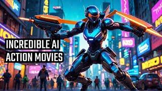 AMAZING ACTION MOVIES MADE BY AI_THIS IS INCREDIBLE @aifactorytv  #ai