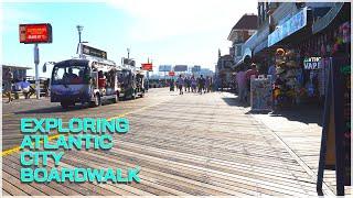 Visiting Atlantic City Boardwalk