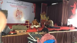 Ashwin Krishnan - Rasikapriya Thyagaraja Aaradhana Chennai - Rama Bhakti Samrajyam - Shuddha Bangala