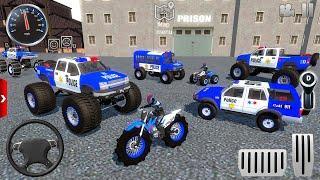 Offroad Outlaws Police Monster Truck, Police Sport Car, US Jeep Driving - Android / IOS Gameplay FHD