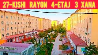 27-kishi rayon 21-dom. 4-etaj 3 xana. 250 mln. Ayrim zatlari qaladi. 91-394-35-80 ; 90-724-82-18