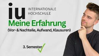 IU-Fernstudium: Meine Erfahrung nach drei Semestern‍ (Vor- & Nachteile, Aufwand, Qualität)