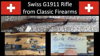 Swiss G1911 Rifle | Classic Firearms | 1913 Production