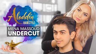 Aladdin Hairstyle Inspiration - Mena Massoud Long Undercut - Slikhaar TV