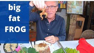 First time eating FROG in the PHILIPPINES @ Balaw Balaw Restaurant, Angono.