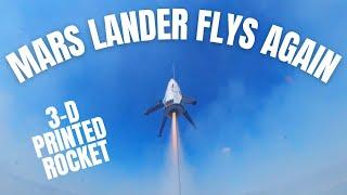 Mars Lander Takes Flight: Launching Our 3D Printed Model Rocket to the Red Planet!