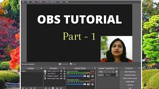 OBS Tutorial Part-1 in Hindi | Screen Recording | How to crop background | Remove Black Screen