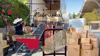 WE MOVED!! | MOVING FROM CALI TO NEBRASKA |  NEW BUILD  *SURPRISE ENDING!!*