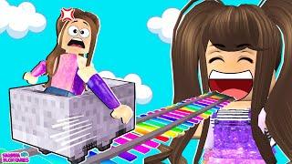 O CARRINHO DA SARINHA NO ROBLOX!! Cart Ride into ANYONE!