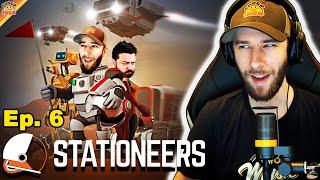 Ep. 6 Let's Play STATIONEERS ft. Reid | chocoTaco Variety Gameplay Space Games