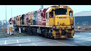 KiwiRail Morning Middleton Yard Action