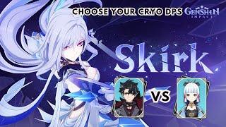 Skirk vs Wriothesley vs Ayaka - Choose Your Cryo DPS | [Genshin Impact]