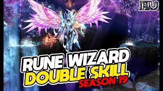 RUNE WIZARD DOUBLE SKILL SEASON 19 - AUGUST 2024 - 2 NEW SKILLS | GLOBAL MU ONLINE