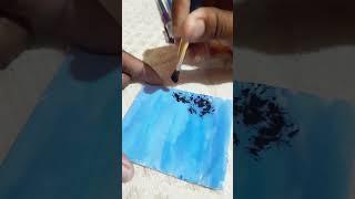 Watercolour painting ️#diy #Art 