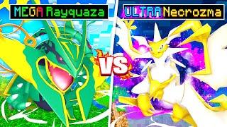 MEGA RAYQUAZA Vs ULTRA NECROZMA in Minecraft PIXELMON!