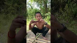 Survival Life In Jungle, #fishing #wildfish #food #trapswilderness #funny #primative #wildlife