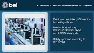A Closer Look: RQB-100Y Dc/dc Converters For Rail Applications