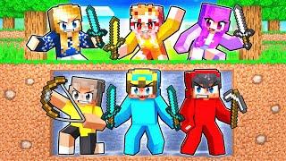 GIRL HUNTERS vs BOY SPEEDRUNNER GRAND FINALE in Minecraft!