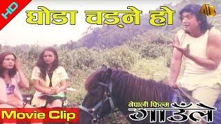 Bipana Thapa & Horess | Gaule Movie Clip | Rajesh Hamal | AB Pictures Farm | B.G Dali