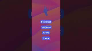 Test Your Knowledge of European Capitals!  Challenge Your Geographic Memory!
