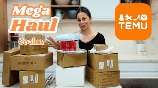 ¡Mi PRIMER Mega HAUL de COCINA en TEMU! ‍ ¿Vale la Pena? ‍️