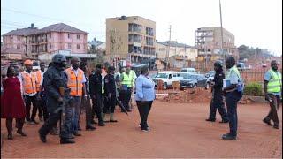 Nabbanja inspects construction works on Kyaliwajjala, Kira , Kasangati , Matugga road