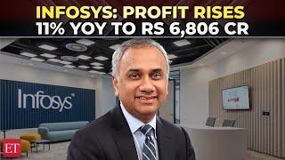 Infosys Q3 Results: Profit rises 11% YoY to Rs 6,806 cr, revenue up 8%