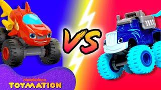 Shark Blaze vs. Monster Engine Crusher! #11 | Blaze and the Monster Machines Toys | Toymation