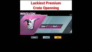 new joker set crate opening  premium crates opening 