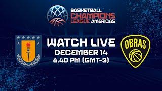 UdeC v Obras Sanitarias | Full Basketball Game | Basketball Champions League Americas 2023-24