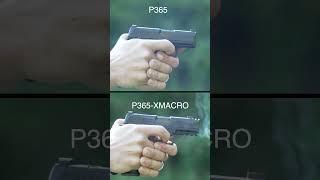 Sig P365 XMacro vs Sig P365