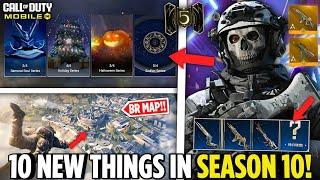 10 New Things In Season 10 + 5th Anniversary + Test Server + Series Armory & New BR Map! Codm