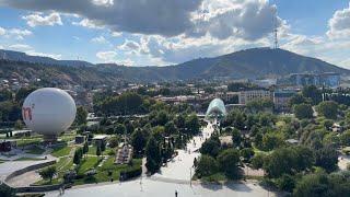 Tbilisi Rike Park - Kartlis Deda 4K 60fps