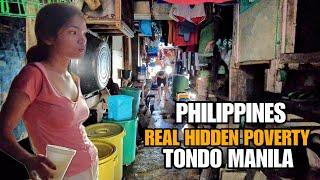 LIFE IN THE SLUM-Manila Philippines [4k] walking tour