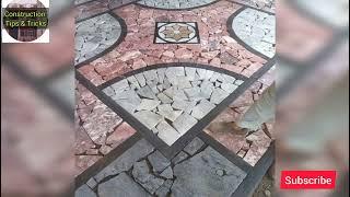 Top 23 Marble cut piece floor designs| Best marble tukdi designs 2022 |